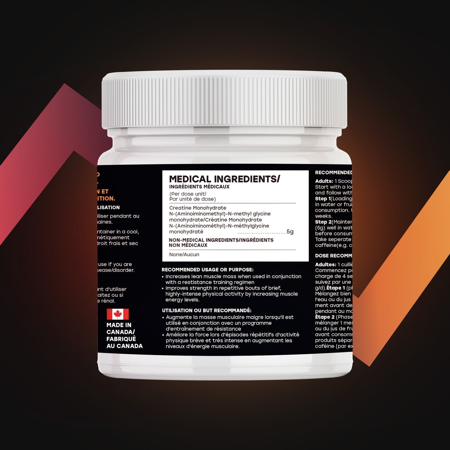 100% PURE CREATINE MONOHYDTATE